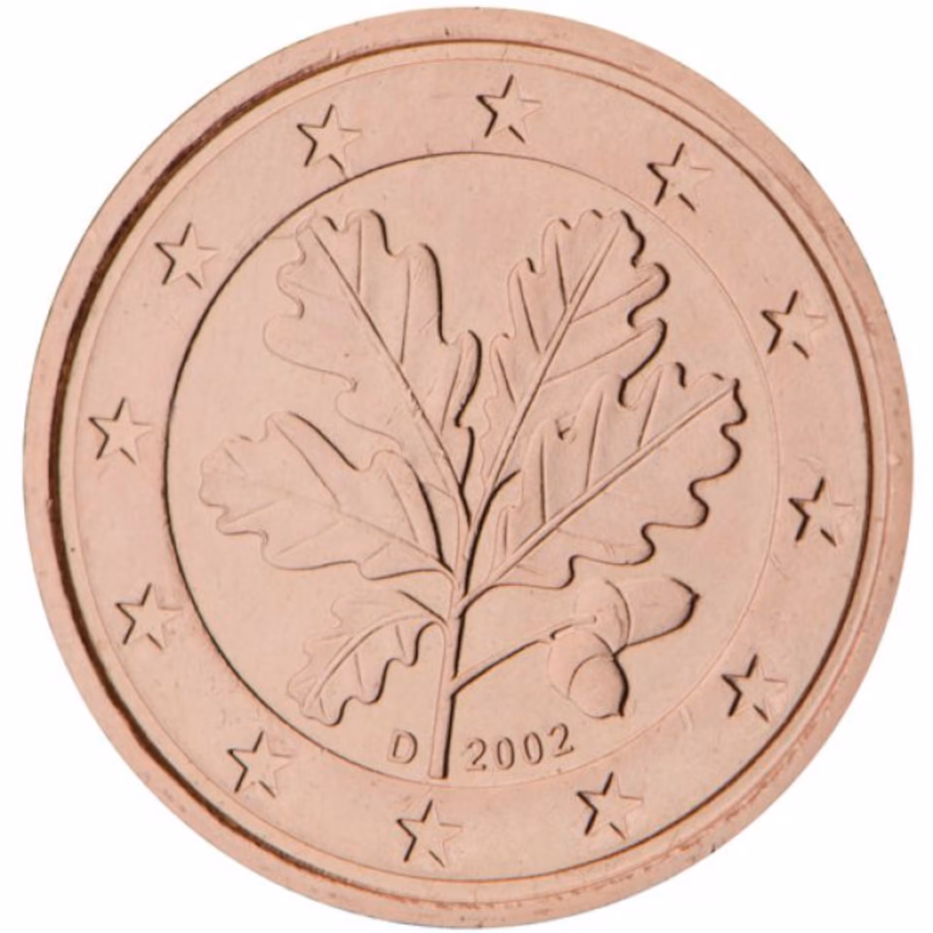 Wenn Sie diese 1-Cent-Münze in Ihrer Tasche haben, könnten Sie 45.000 Euro besitzen: Sie stammt aus Deutschland und wurde 2002 geprägt.