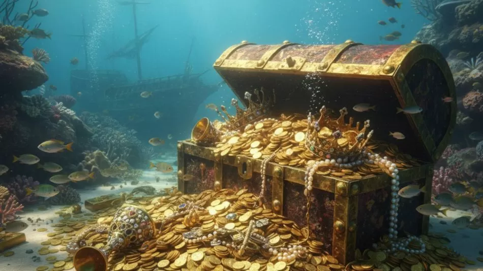 Der Fund des Jahrhunderts: Dutzende Tonnen Gold wurden in 2000 Metern Tiefe unter Wasser entdeckt, die alle einer einzigen Provinz gehören.