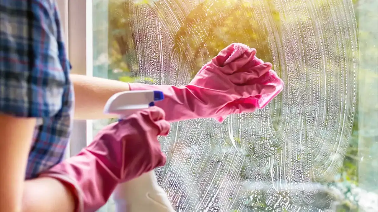 Ein einfacher Trick, um Fenster wie neu zu reinigen