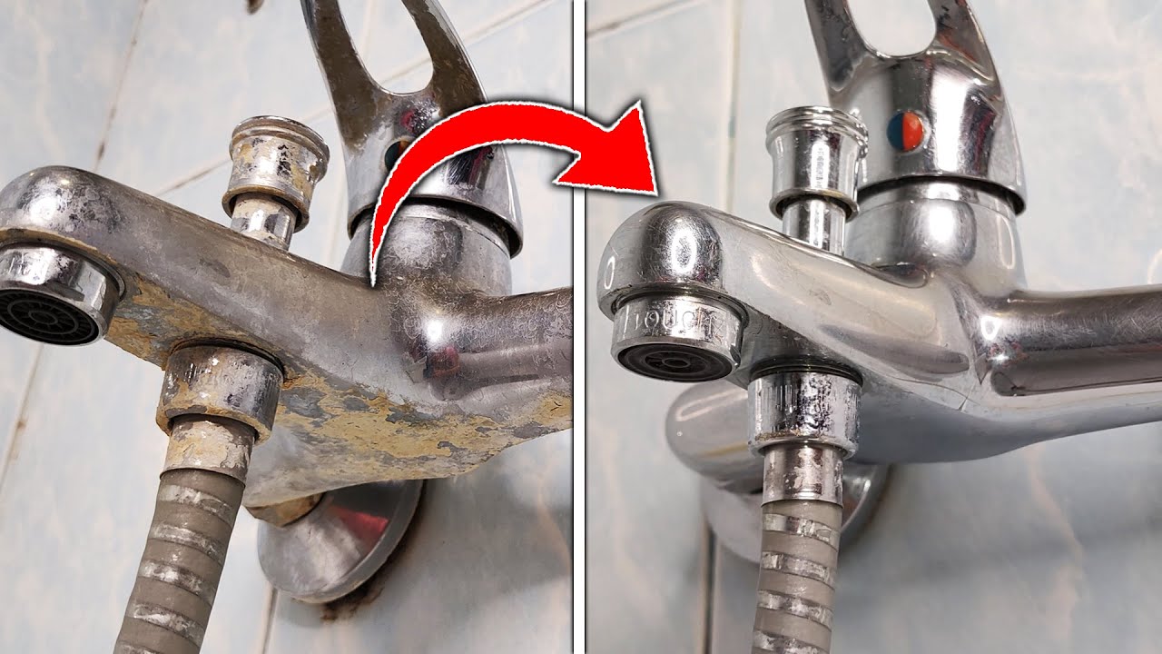 Weder Essig noch Zitrone: Ein einfacher Trick von Profis, um Kalkablagerungen sofort von Wasserhähnen zu entfernen
