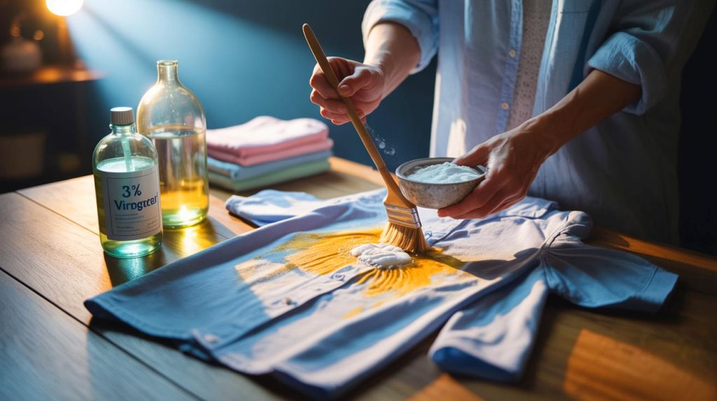 Wie man Schweißflecken entfernt, ohne den Stoff zu beschädigen