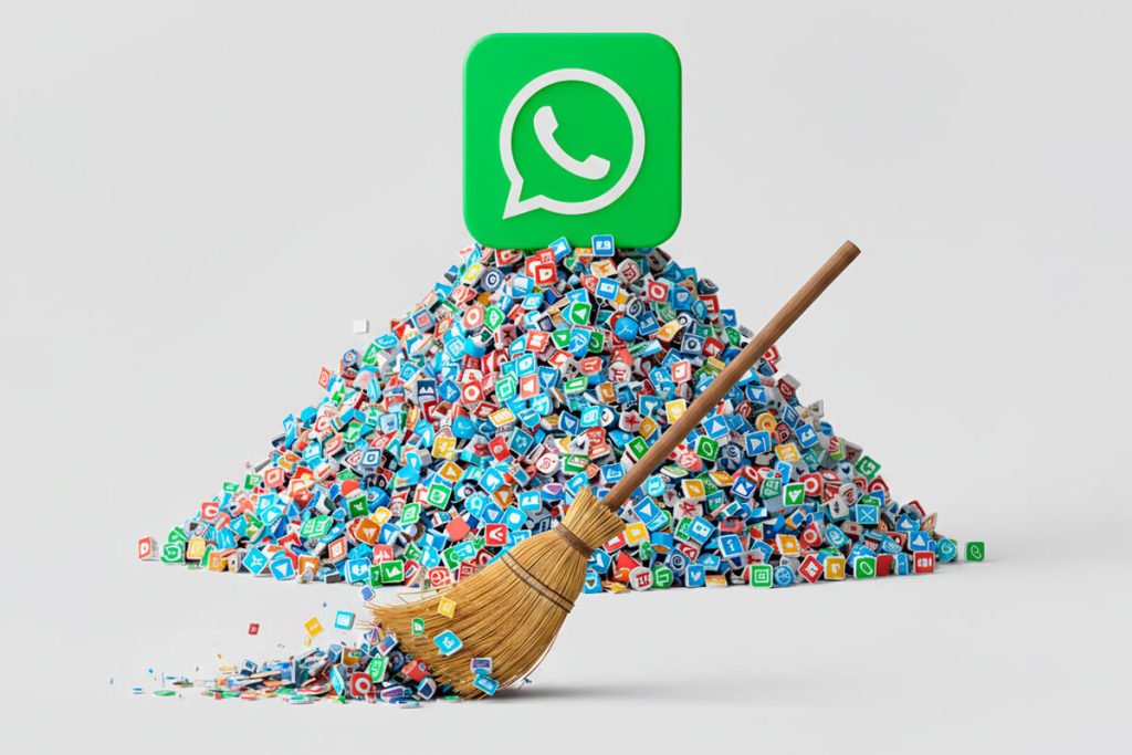 Dass WhatsApp den Speicher Ihres Mobiltelefons füllt, ist nur eine Frage der Zeit, wenn Sie nicht die folgenden drei Dinge tun