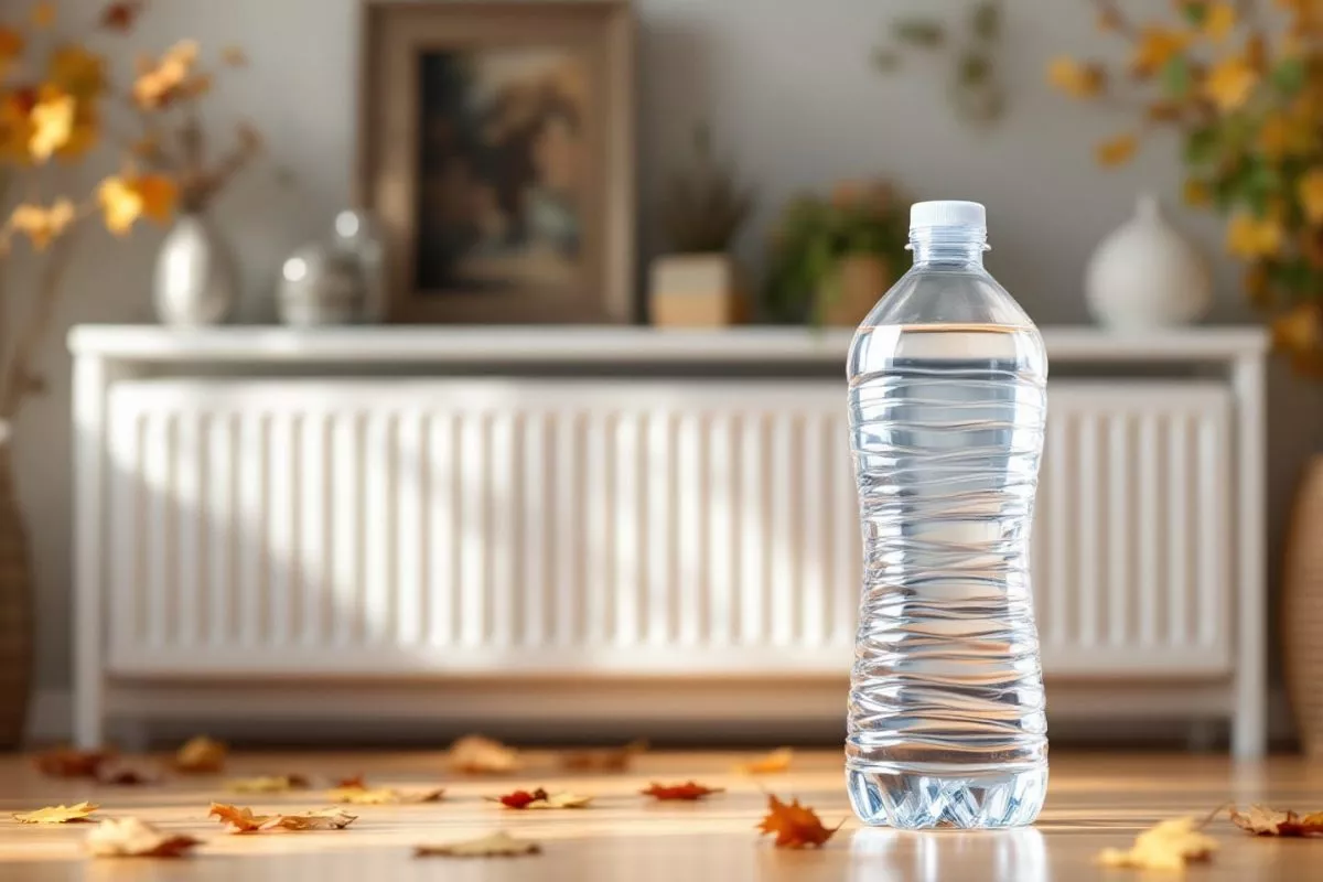 Kann eine einfache Wasserflasche neben dem Heizkörper wirklich Ihre Heizkosten senken?